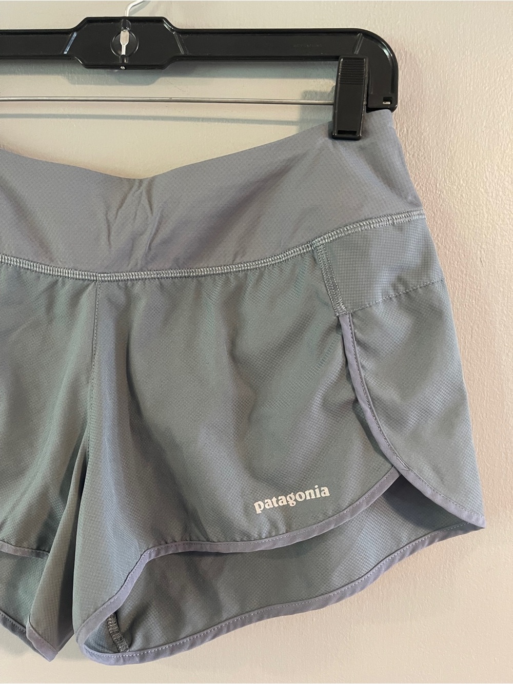 Patagonia Women's Strider Shorts 3.5" Plume Grey Size M - Picture 7 of 13